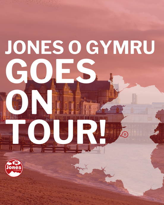 #JonesonTour - ar y lôn unwaith eto, croeso i Aberystwyth!
