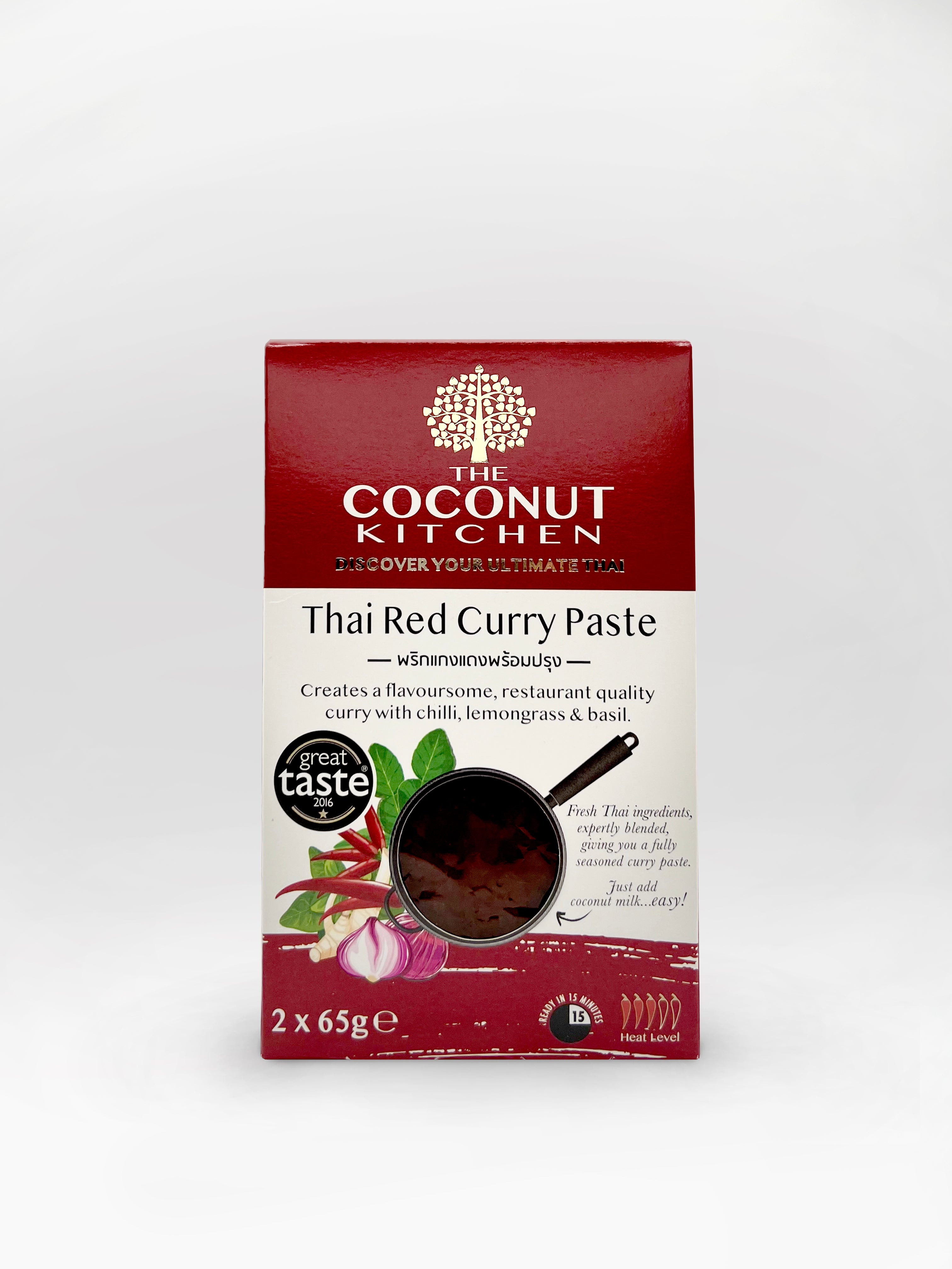 Coconut Kitchen Thai Red Curry Paste 2 x 65g – Jones o Gymru