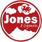 Jones o Gymru Logo Red