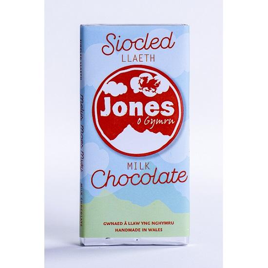 Milk Chocolate Bar by Jones o Gymru