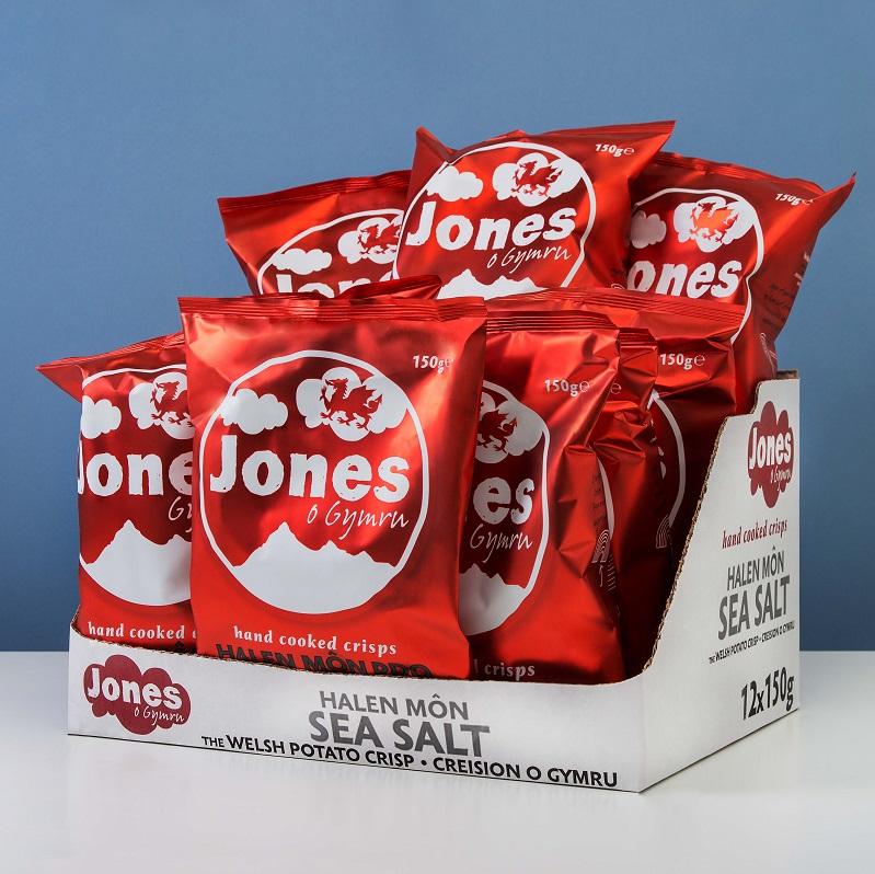 Box of Jones Crisps 12x150g