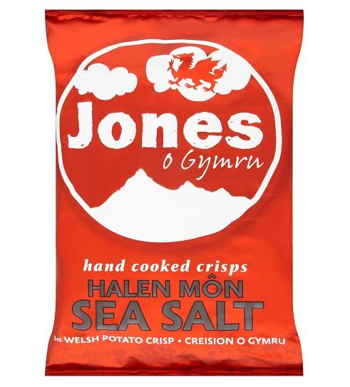 Jones o Gymru Halen Môn Sea Salt Crisps (40g)