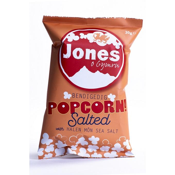 Salted Popcorn with Halen Môn Sea Salt | Jones o Gymru