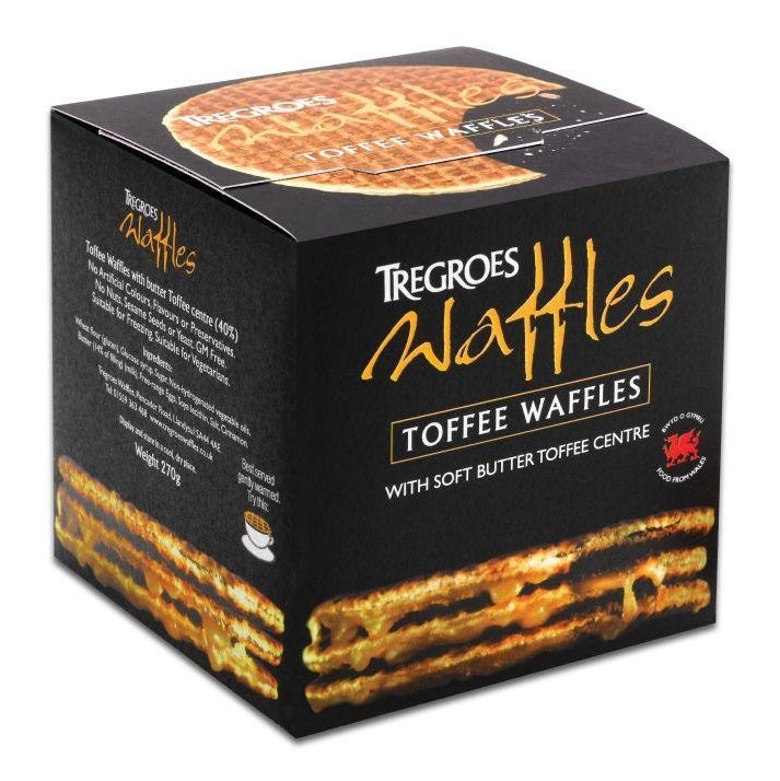 Tregroes Butter Toffee Waffles (8 pack)